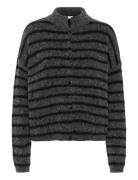Alphagz Short Cardigan Noos Tops Knitwear Cardigans Black Gestuz