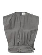 Gzeffy Top Tops Blouses Sleeveless Grey Gestuz