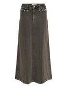 Lunall Maxi Skirt Skirts Maxi Skirts Grey Lollys Laundry