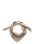 Printed Kefiah 53X53 Accessories Scarves Lightweight Scarves Beige GUE...