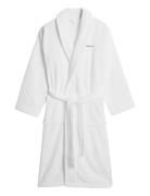 Jacquard Herringb Robe Home Textiles Bathroom Textiles Robes White GAN...