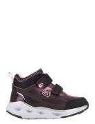 Magra High-top Sneakers Burgundy Leaf