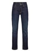 Zikry Trousers Slim Replay Basics Bottoms Jeans Regular Jeans Blue Rep...