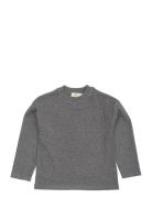 Modal Rib Ls Blouse W. Drop Shoulder Tops T-shirts Long-sleeved T-Skjo...