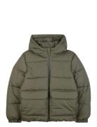 Puffer Jacket Foret Jakke Khaki Green BOSS