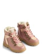 Winterboot Toni Hiker Tex Vinterstøvler Med Snøre Pink Wheat
