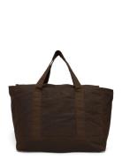 Large Waxed Canvas Bag Bags Weekend & Gym Bags Brown Weekday