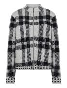 Sc-Vibsa Tops Knitwear Cardigans Grey Soyaconcept