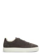 Slhdavid Chunky Suede Sneaker Noos Low-top Sneakers Grey Selected