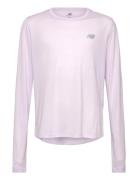 Athletics Long Sleeve Sport T-shirts & Tops Long-sleeved Pink New Bala...