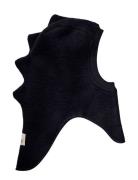 Balaclava Triangles Wool Accessories Headwear Balaclava Navy Huttelihu...