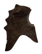 Balaclava Triangles Wool Accessories Headwear Balaclava Brown Huttelih...