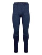 Geo Merino Wool Pants Bottoms Base Layer Bottoms Navy Bula