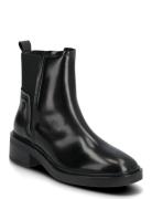 Th Minimal Abrasivato Chelsea Støvlet Chelsea Boot Black Tommy Hilfige...