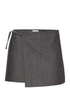 Ihlivola Sho Skirts Short Skirts Grey ICHI
