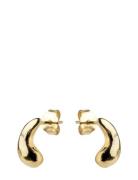 Studs, Nima Accessories Jewellery Earrings Studs Gold Enamel Copenhage...