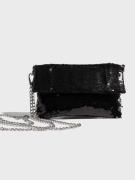 Pieces - Skuldertasker - Black Silver - Pcsalina Glitter Crossbody Bag...