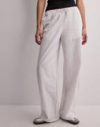 JJXX - Hvid - Jxflora Linen Blend Mw Pant Wvn Sn