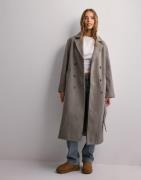 Pieces - Beige - Pcmarbel Long Coat Noos