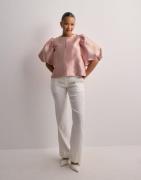 Malina - Pink - Cleo pouf sleeve blouse