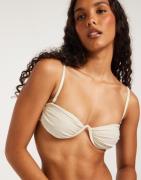 Nelly - Hvid - Shell Bikini Bandeau