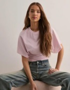 Nelly - Pink - Round Neck Wide Sleeve Tee