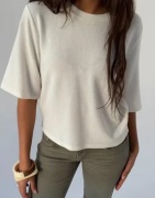 Nelly - Hvid - Soft Luxe Tee