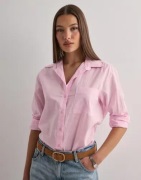 Only - Pink - Onlsalina L/S Shirt Wvn Noos