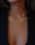 Muli Collection - Guld - Meshlink Necklace