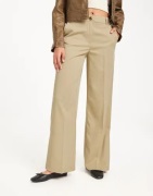 Vero Moda - Beige - Vmrikahai Hr Wide Slit Pant