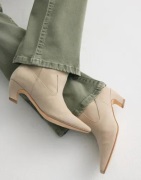 Nelly - Beige - Low Ankel Boho Boot