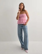 Nelly - Pink - Chiffon Smock Top