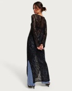 Vero Moda - Sort - Vmsofie Ls Ankle Dress Jrs