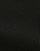 Vero Moda - Sort - Vmginny Sl O-Neck Crop Top Noos
