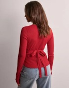 Nelly - Rød - Cute Tie Top