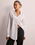 OBJECT - Hvid - Objtutta Lo L/S Shirt Noos