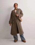 OBJECT - Brun - Objkeily L/S Coat Noos