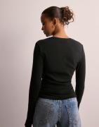 Only - Sort - Onlriley O-Neck L/S Top Jrs Noos