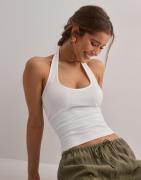 Nelly - Hvid - Perfect Halterneck Top