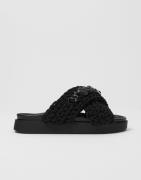 Inuikii - Sort - Slipper Woven Stones