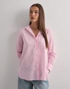 Only - Pink - Onlsalina L/S Shirt Wvn Noos