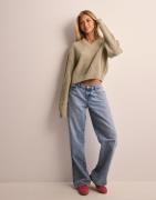 Calvin Klein Jeans - Beige - Chunky V-Neck Sweater