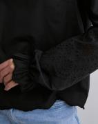 Pieces - Sort - Pcjabby Ls V-Neck Top Mm