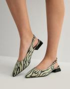 Pavement - Mønstret - Kala Slingback-ballerinas