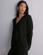 OBJECT - Sort - Objester L/S Cardigan Noos