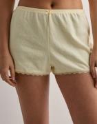 Hunkemöller - Gul - Short Pointelle Lace