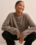 OBJECT - Brun - Objophelia L/S Knit Cardigan Rep