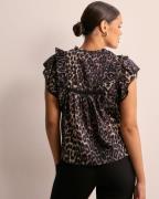 Neo Noir - Mønstret - Jayla Leo Voile Top