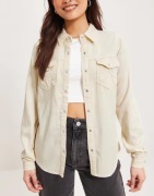 Vila - Beige - Vibista Denim Shirt/Su-Noos