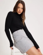 Only - Sort - Onlkarol L/S Rollneck Pullover Knt